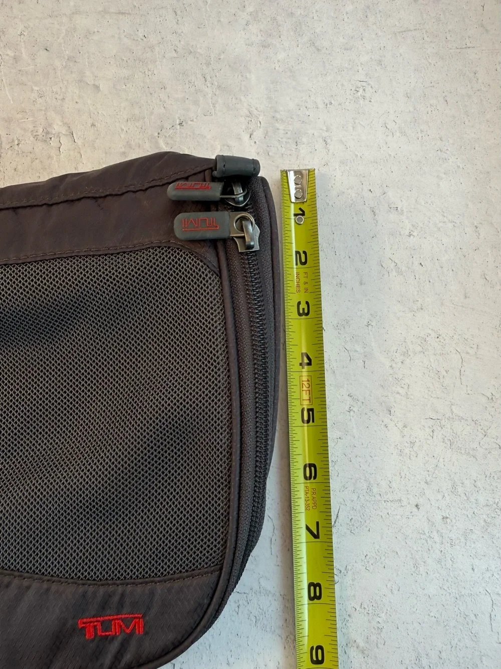 TUMI Gray Men’s Travel Toiletry Bag